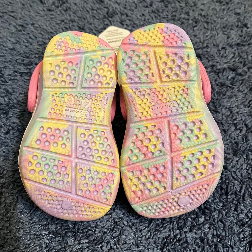 Joybees Clogs Sandals for Baby Girl Size 4/5 NWT - Picture 5 of 7